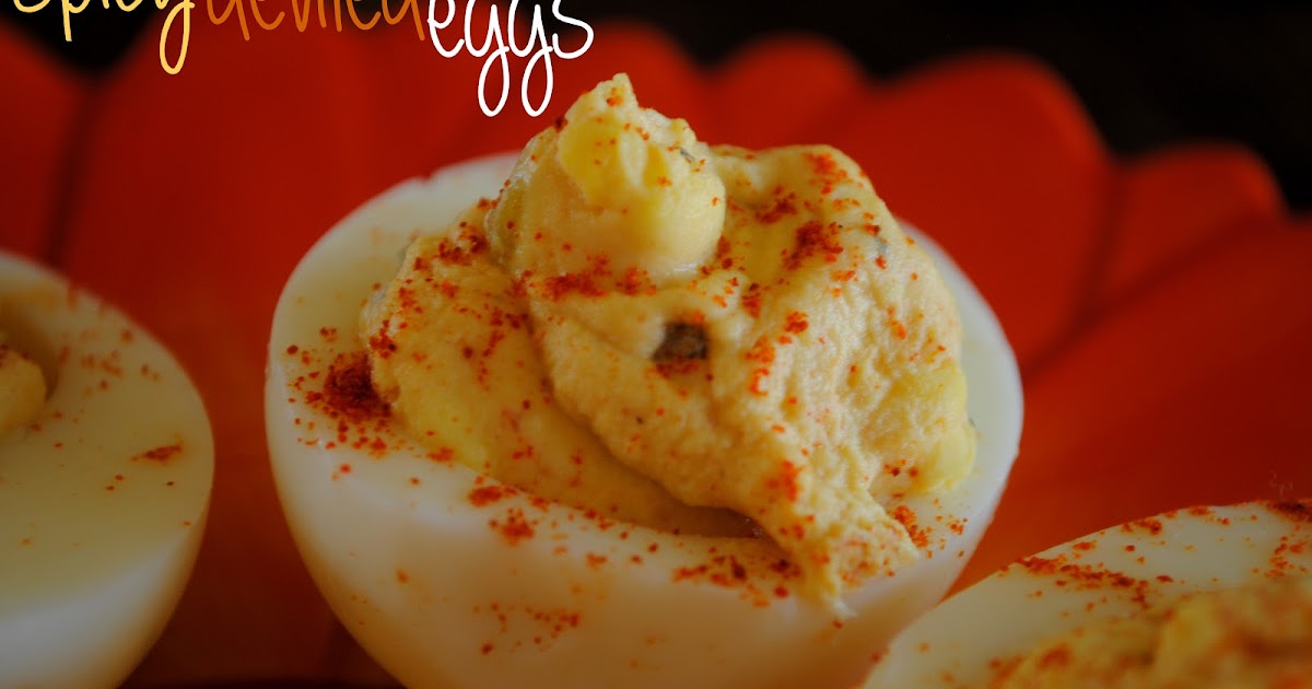 spicy deviled eggs