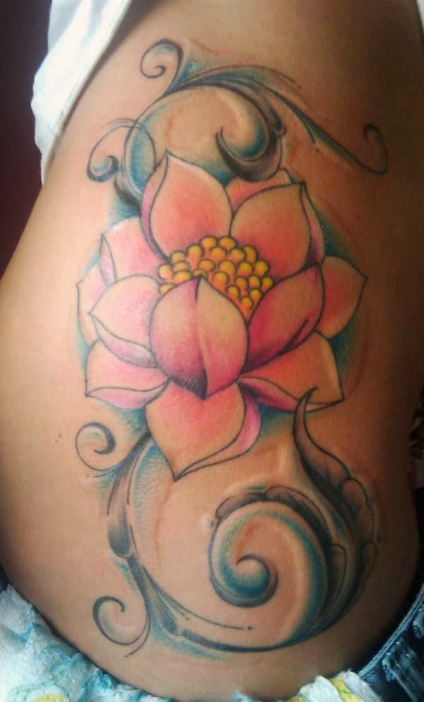 Girls Tattoos On Hip Girl Tattoos
