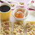 Postre de avena y naranja