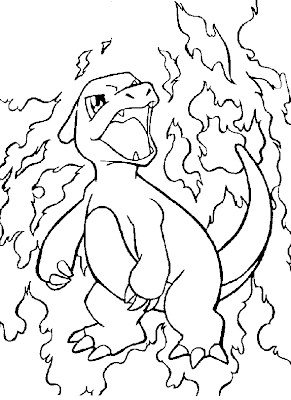 pokemon coloring pages angry