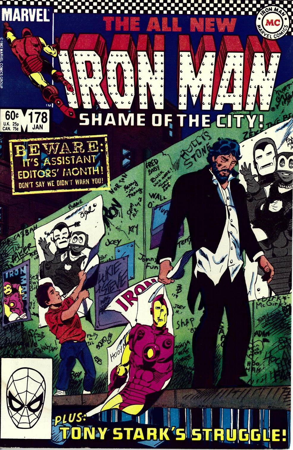 Iron Man Graffiti Wallpaper