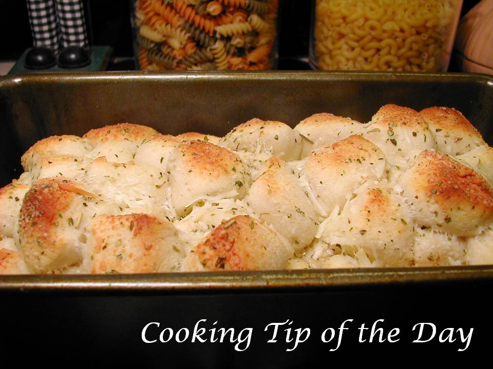 Cooking Tip of the Day Recipe Easy Garlic Parmesan Monkey Bread