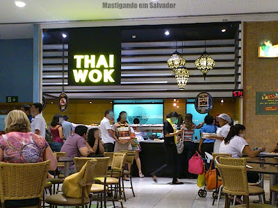 Thai Wok: Fachada da loja do Salvador Shopping