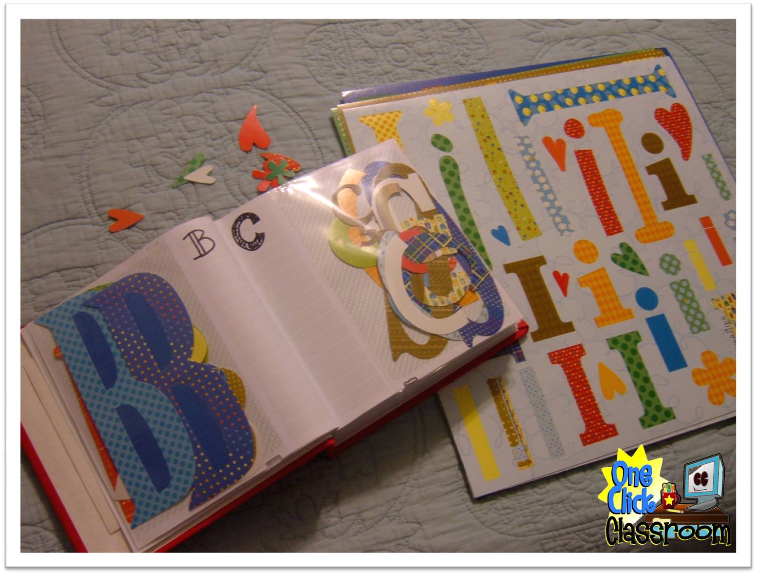 One Click Classroom Optimum Organization How to Store Bulletin Board