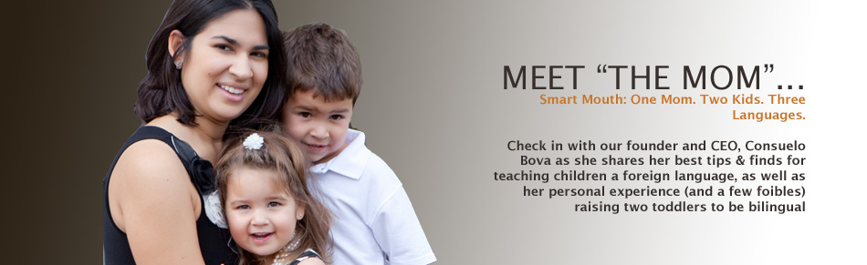 Smart Mouth:  One Mom. Two Kids. Three Languages.