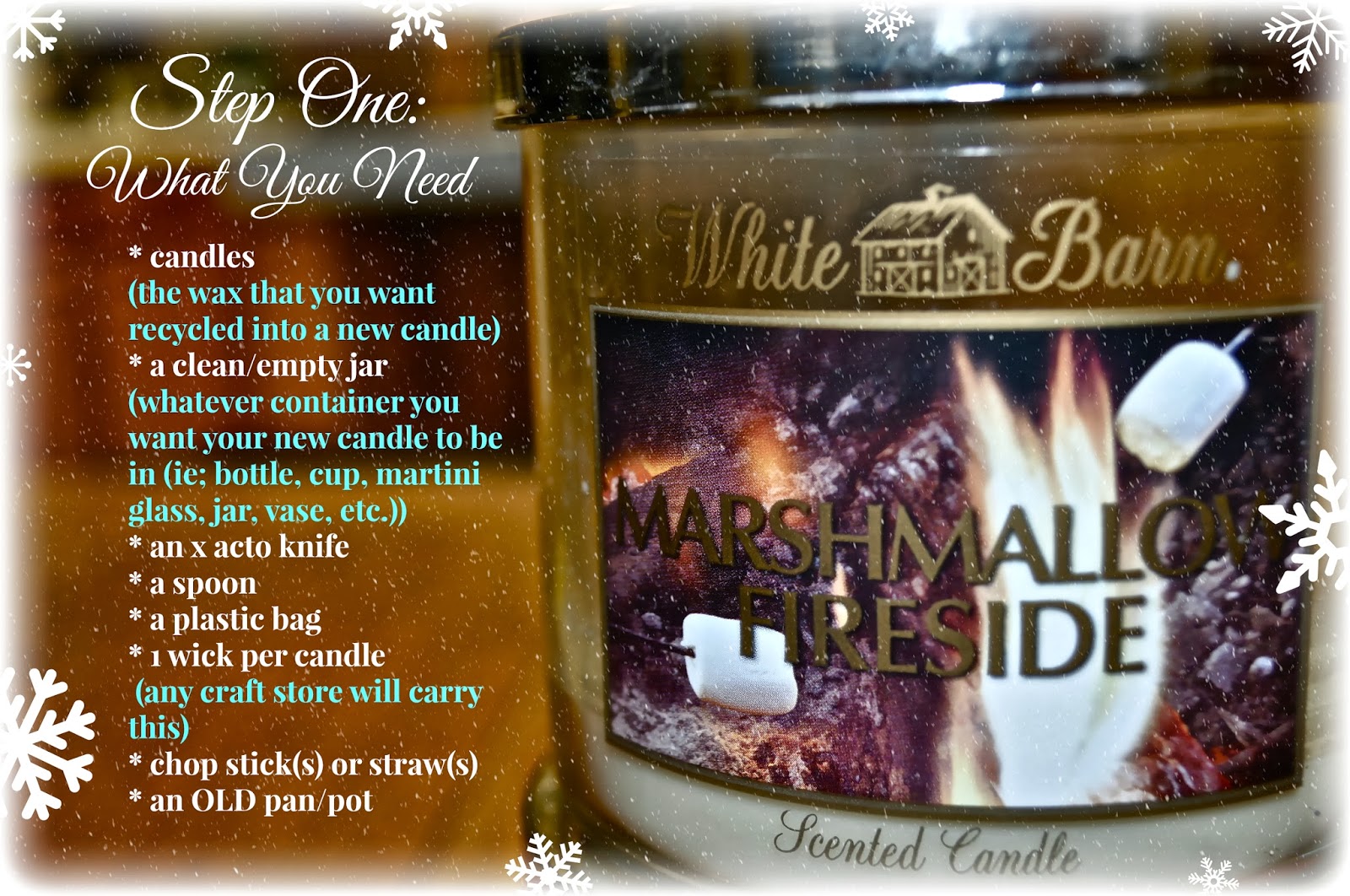 The Kirsten Nicole Project DIY Recycling Candles