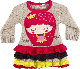 Girls Knitted Dress - Tuc Tuc Kingdom Tuc Tuc Girls Knitted Dress - Kingdom