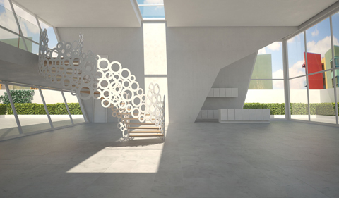 Escaleras de Caracol metal Modernas