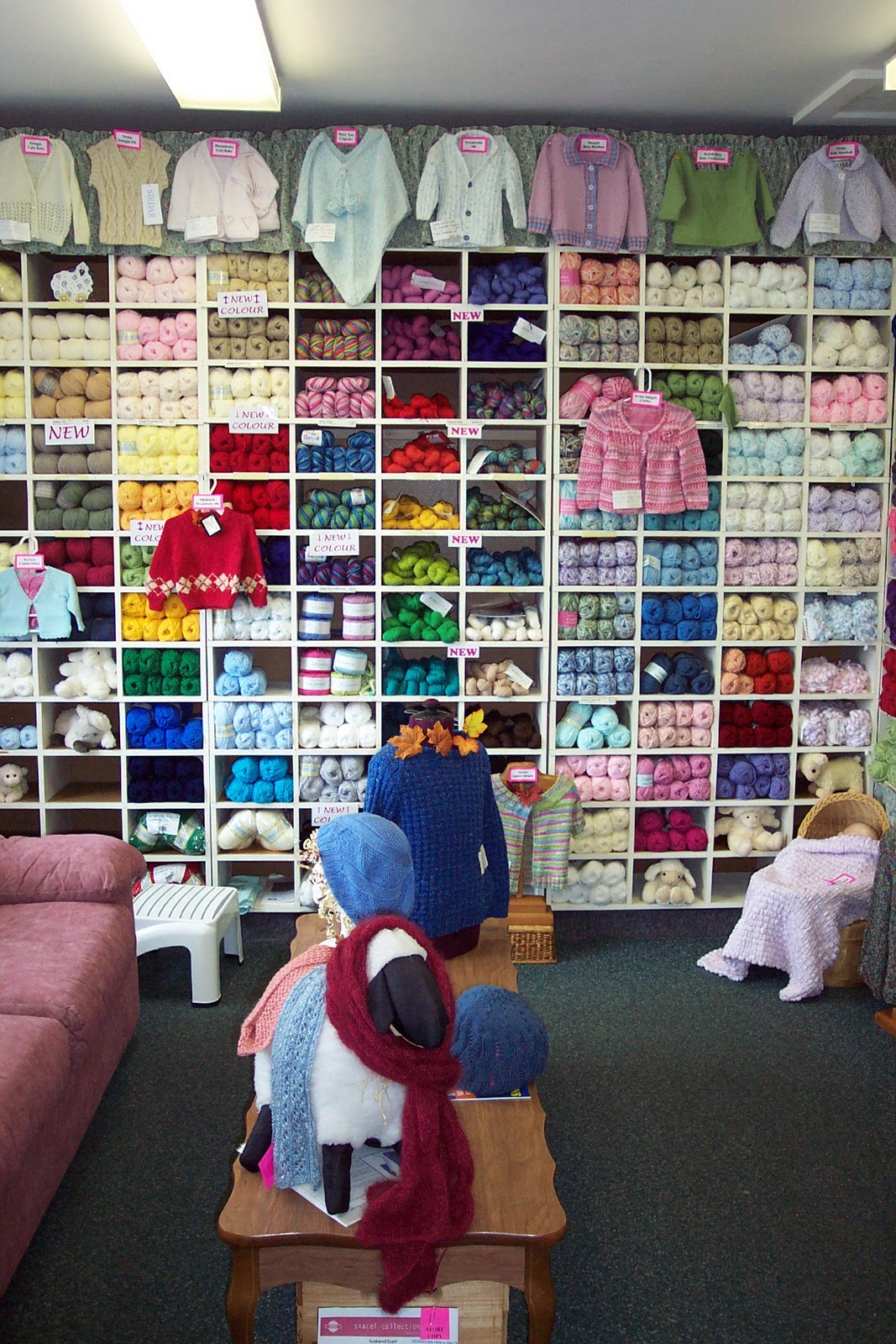 Yarn Knits Fall at the shop!