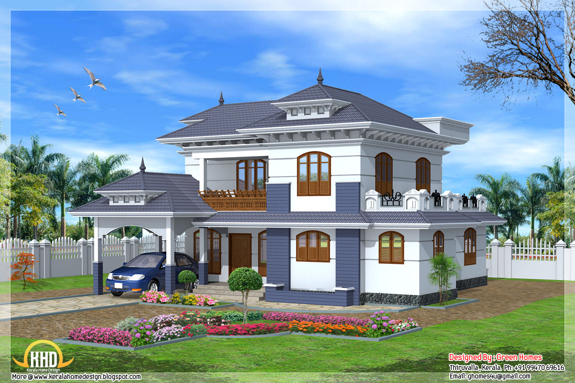 4 bedroom, 2235 sq.ft. Kerala style house - Kerala home design and ...