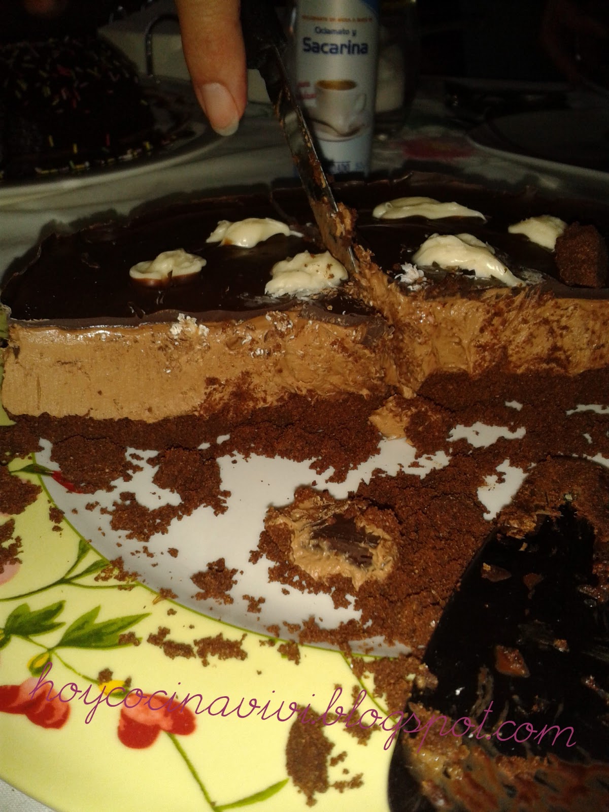 Hoy cocina Vivi Chocolate Cheesecake de Lorraine Pascale. Su receta y