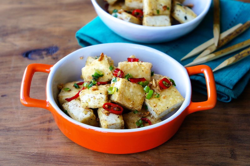 PanFried Black Pepper Tofu