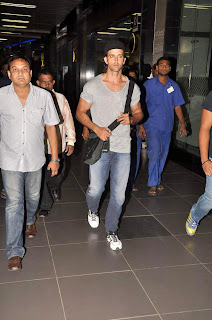 Sushmita, Kangna and Hrithik snapped at airport