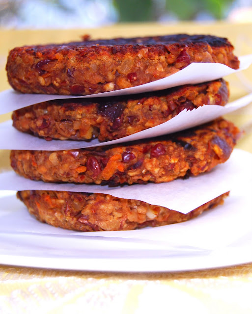 Vegan Bean and Oats Burger Holy Cow! Veggie Burger Recipes