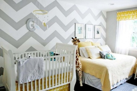 Bright Home Nursery In The Master Bedroom Bebi Kutak U