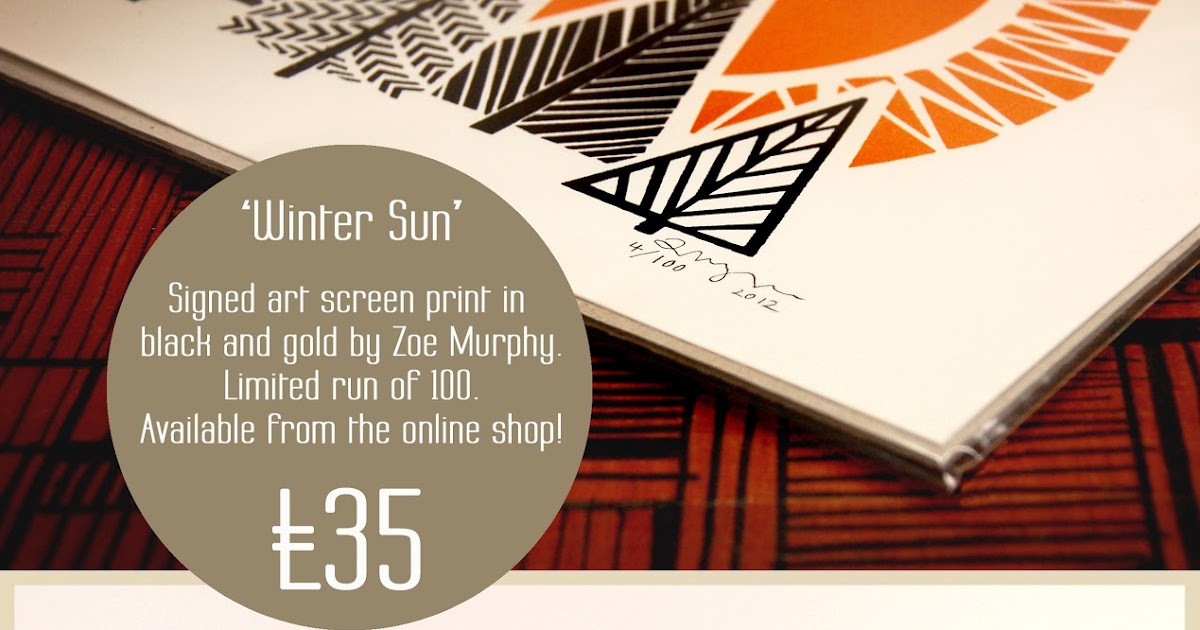 Zoe Murphy Studio Christmas Print 2012