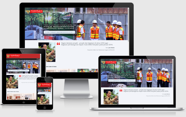 Website Presiden Joko Widodo - Situs Resmi Presiden RI