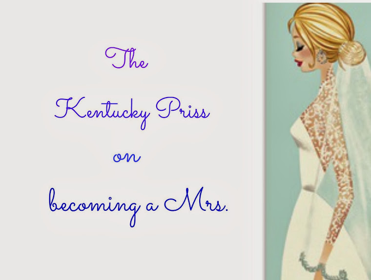 The Kentucky Priss Becomes A Mrs.
