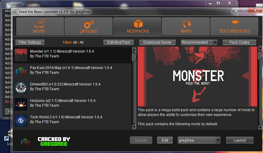 Minecraft Magic Launcher 1.6.4 Cracked
