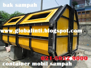 container mobil sampah | bak sampah