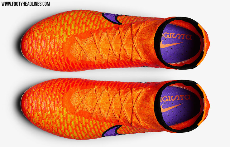 nike magista orange and blue