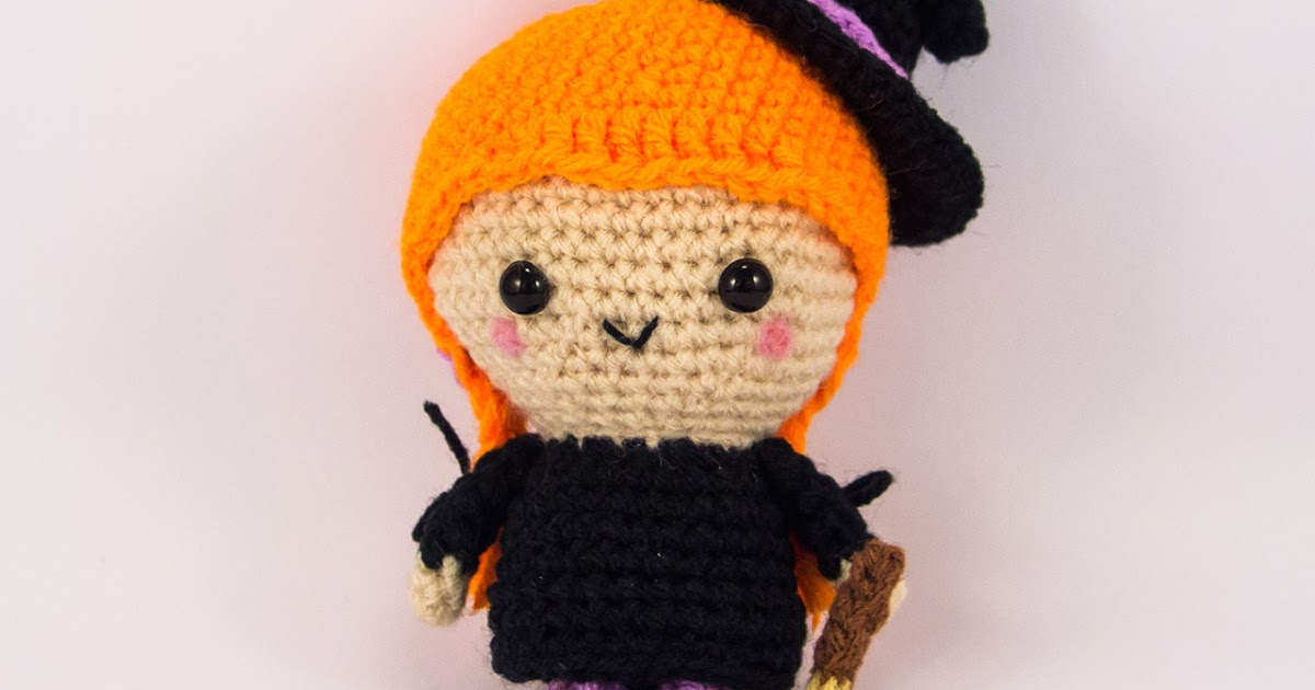 Made-to-Order Flo the Witch Amigurumi ~ Snacksies ...