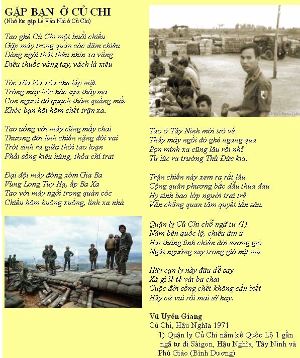 GẶP BẠN  Ở CỦ CHI