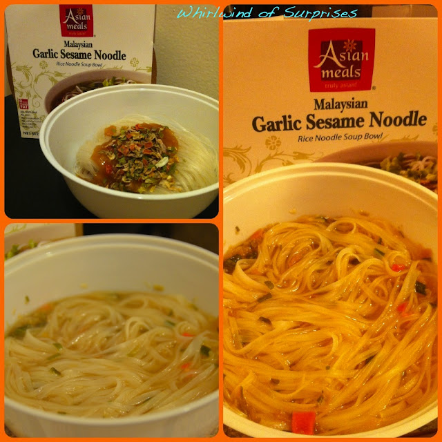 Asian Meals Malaysian Garlic Sesame Noodle Review