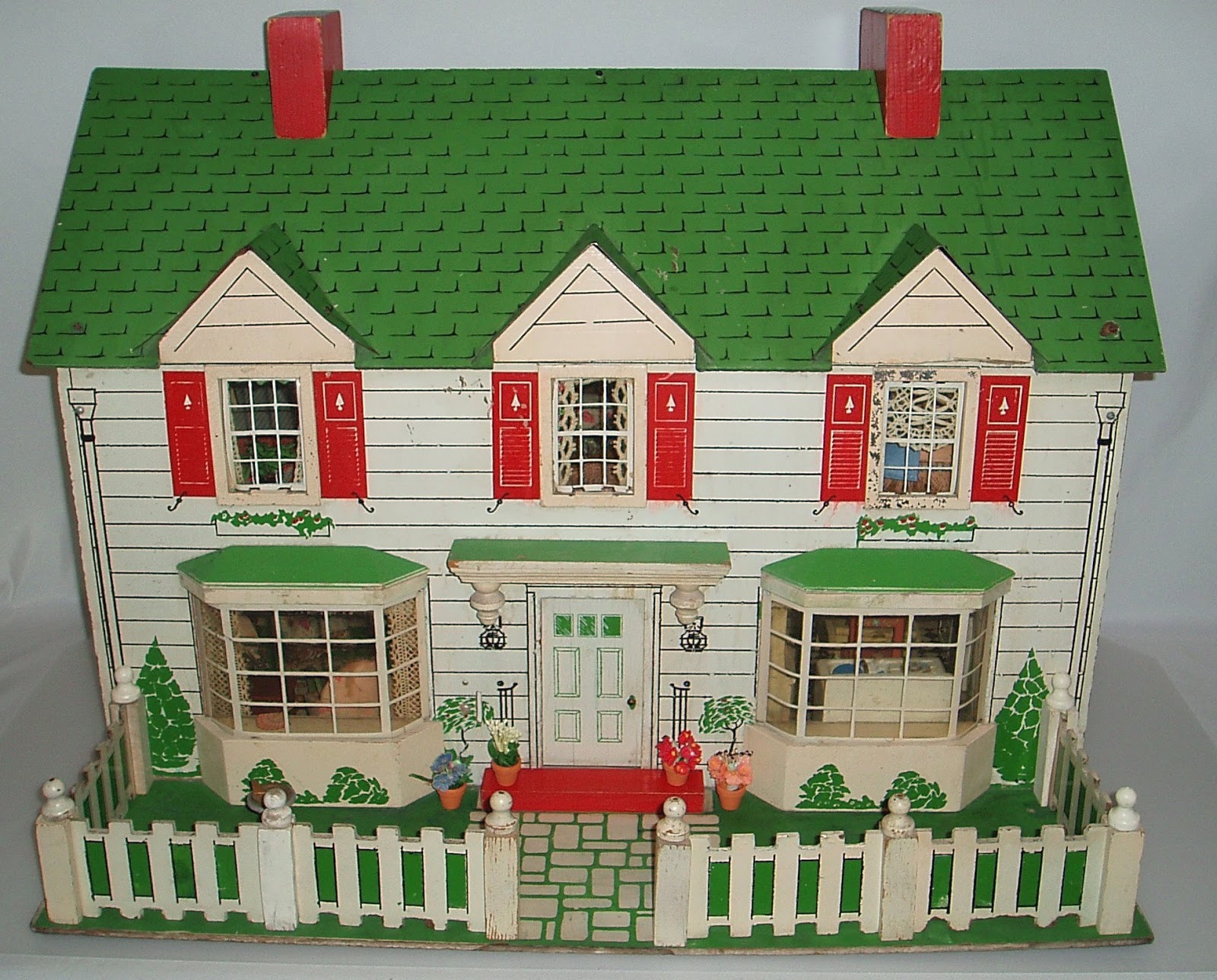 My Vintage Dollhouses My Rich Toys houses