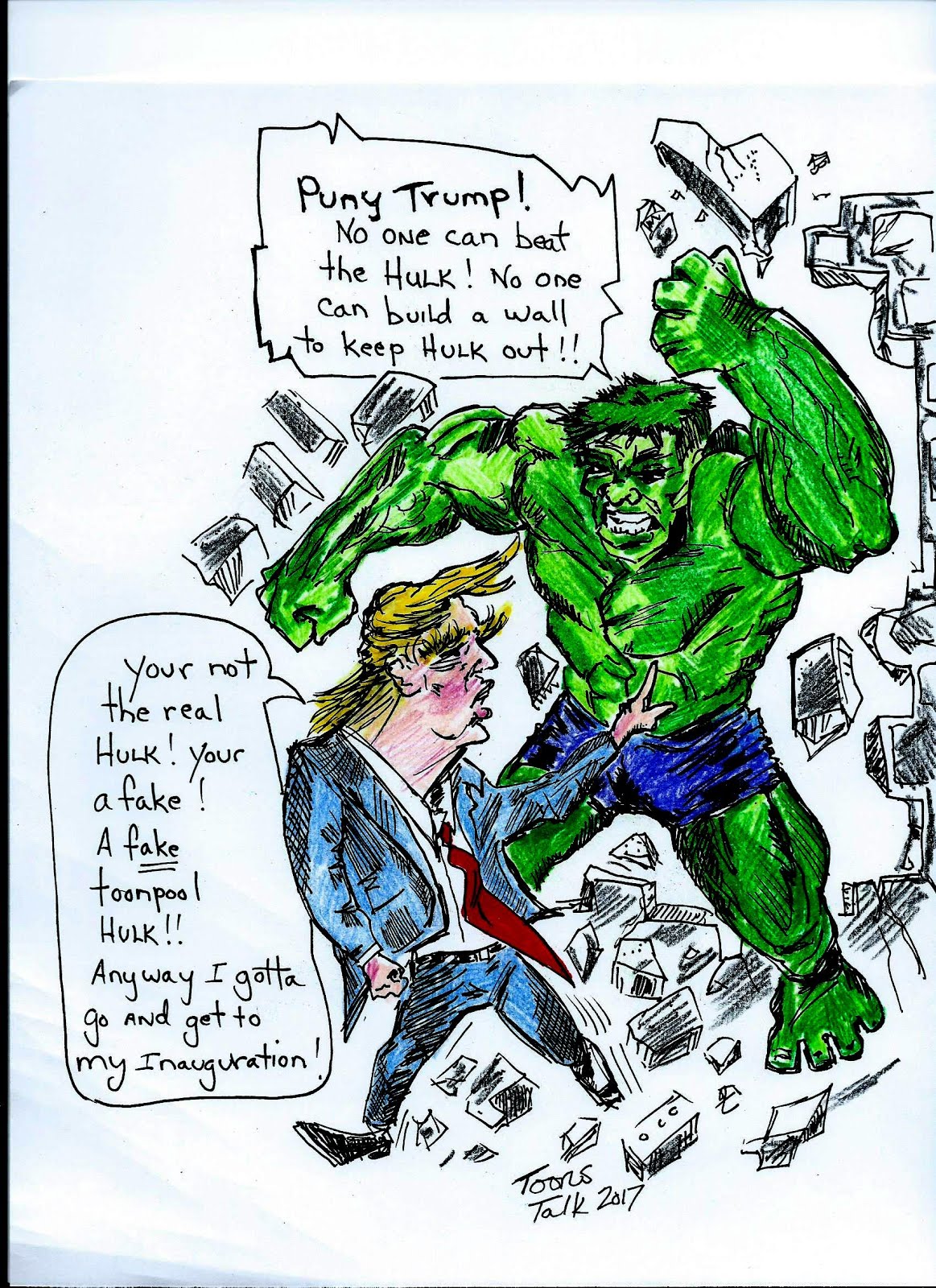 Trump VS. The Hulk
