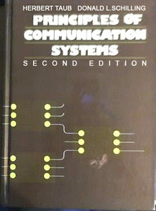 Principles of Communication Systems second edition by  herbert taub and donald l schilling