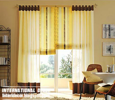 Best curtains decorating ideas, yellow curtain