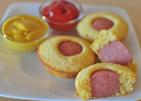 My Tiny Oven: Mini Corn Dog Muffins