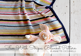 Fun With Stripes Blanket Pattern