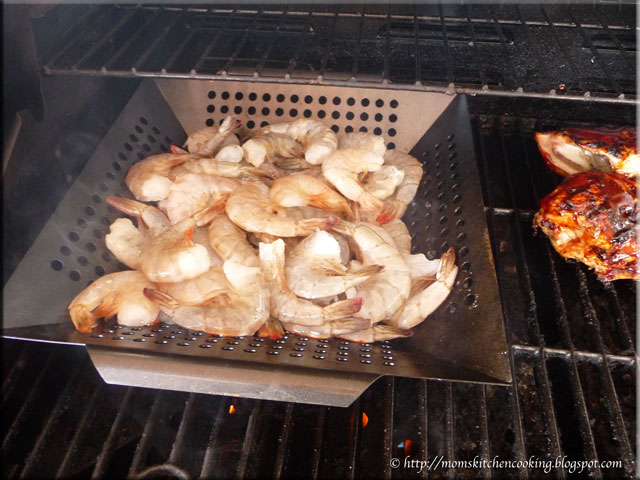 cooking on the barbie