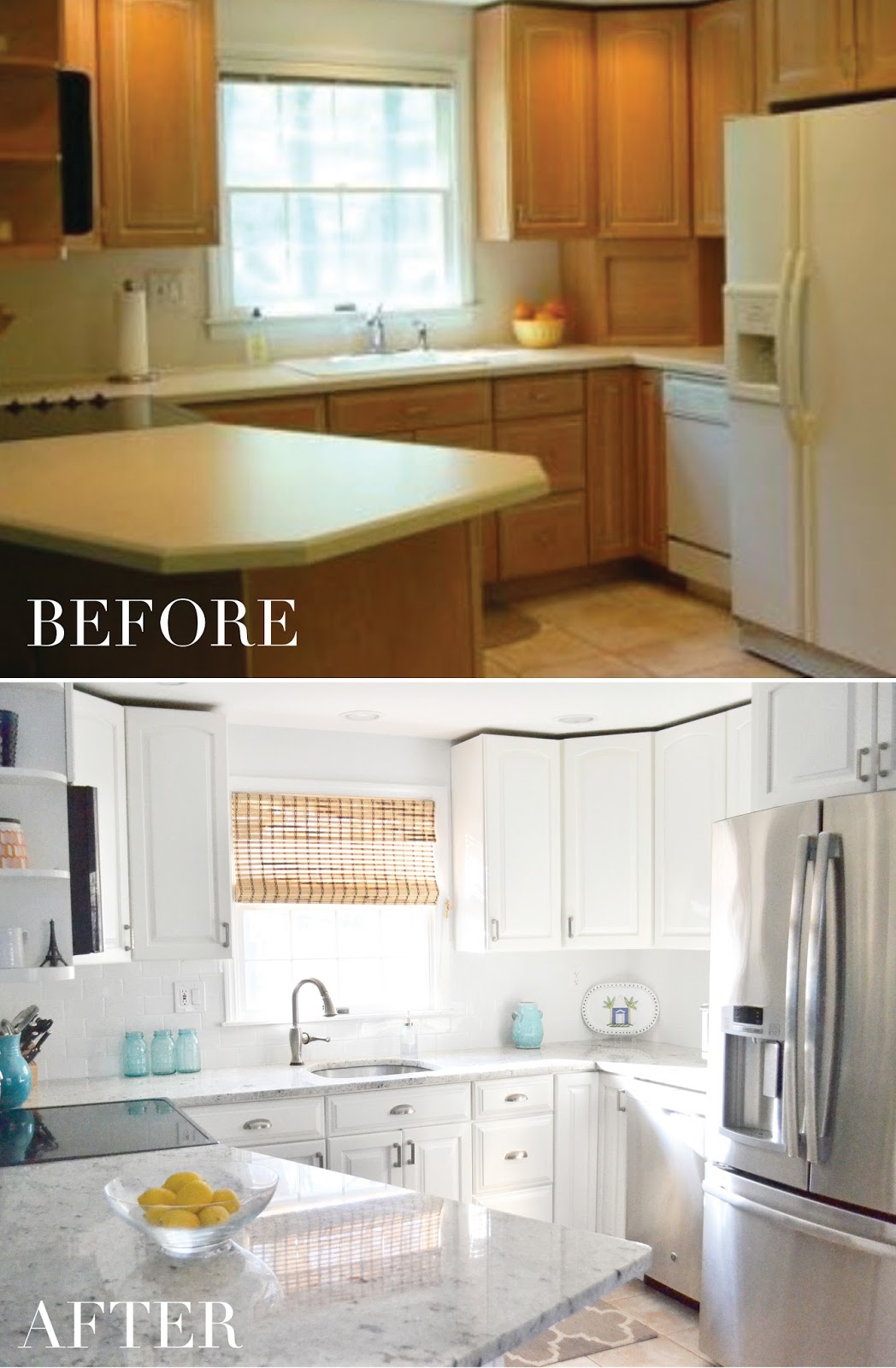 Pure Joy Home OUR KITCHEN TRANSFORMATION FROM DULL TO BRIGHT!