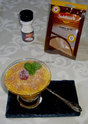 Ovos Moles com Canela Moída, Açúcar Baunilhado e Framboesas