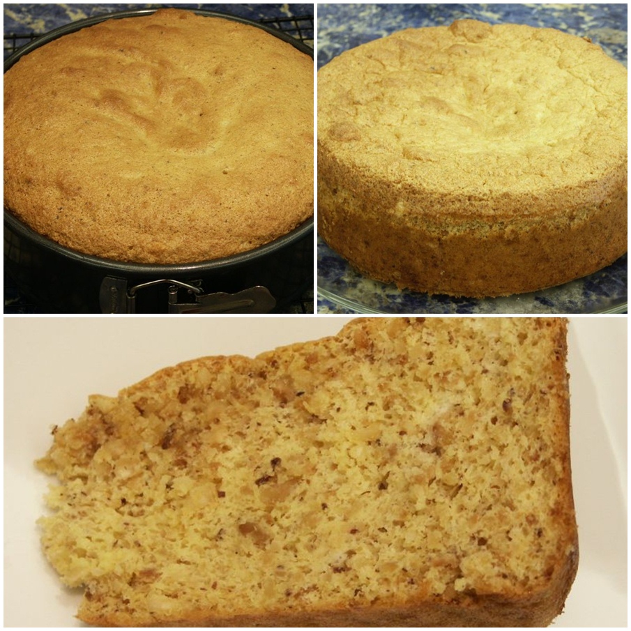 Moveable Feasts Hazelnut Sponge Cake