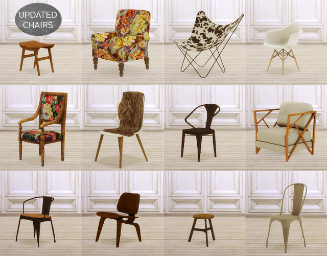 living room chair sims 4