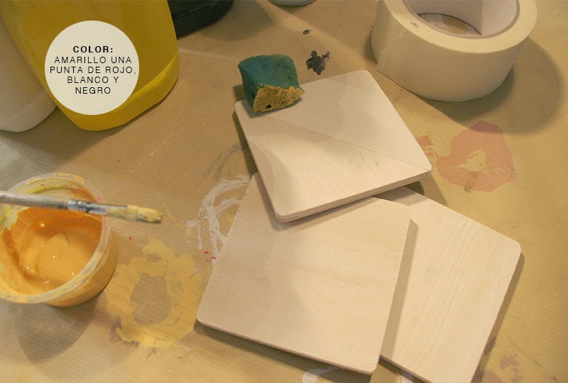 DIY Cómo personalizar posavasos