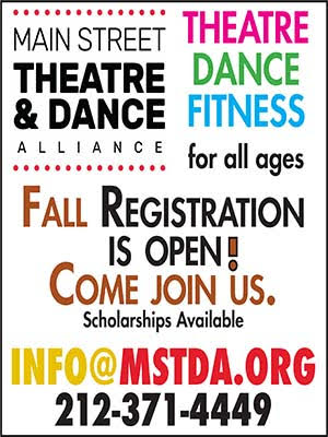 Register Now For MST&DA Fall Theatre, Dance & Fitness Classes