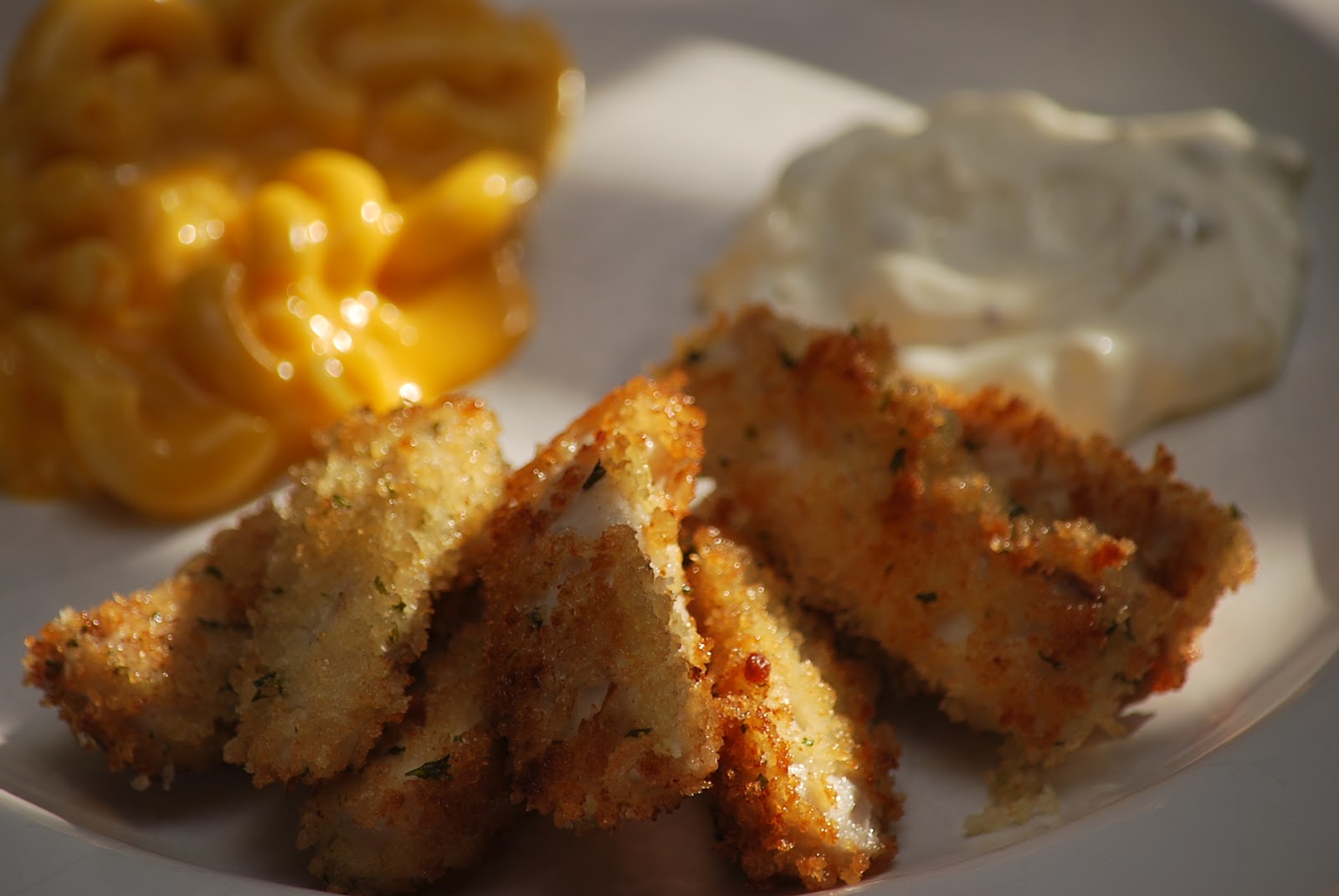 My story in recipes Panko Crusted Fish Sticks