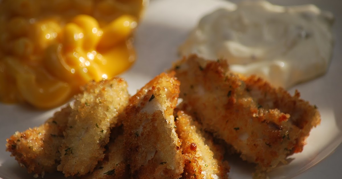 My story in recipes Panko Crusted Fish Sticks