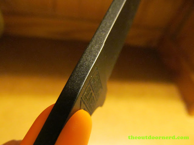 Ka-Bar Becker BK14 EsKabar - blade spine Ka-Bar Becker BK14 EsKabar - blade spine