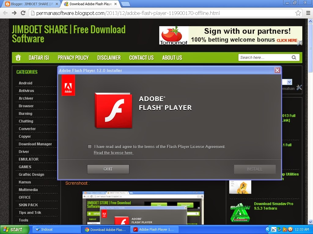 Adobe Flash Player Installer Download Standalone