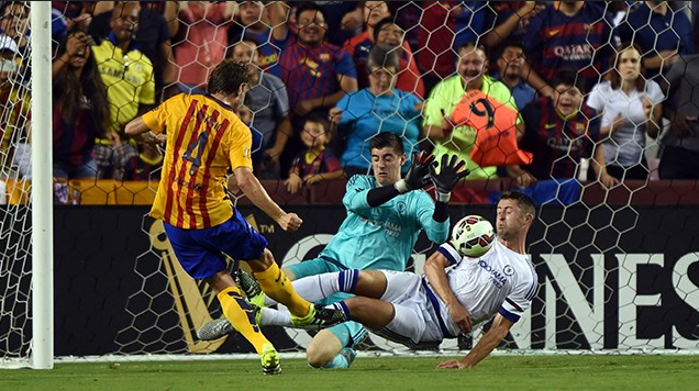 Cuplikan gol Celsea 2-2 Barcelona Cuplikan gol Celsea 2-2 Barcelona