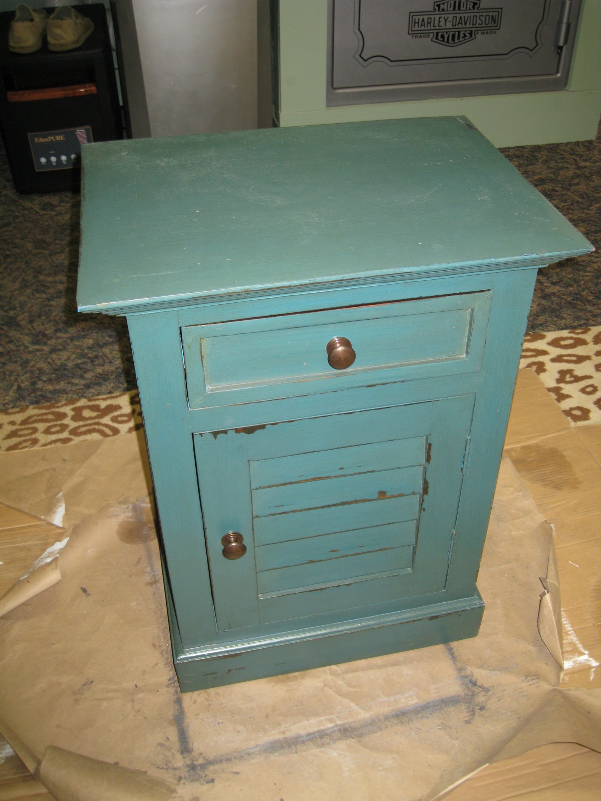 Kim's Designs Provence Color Chalk Paint Side Table