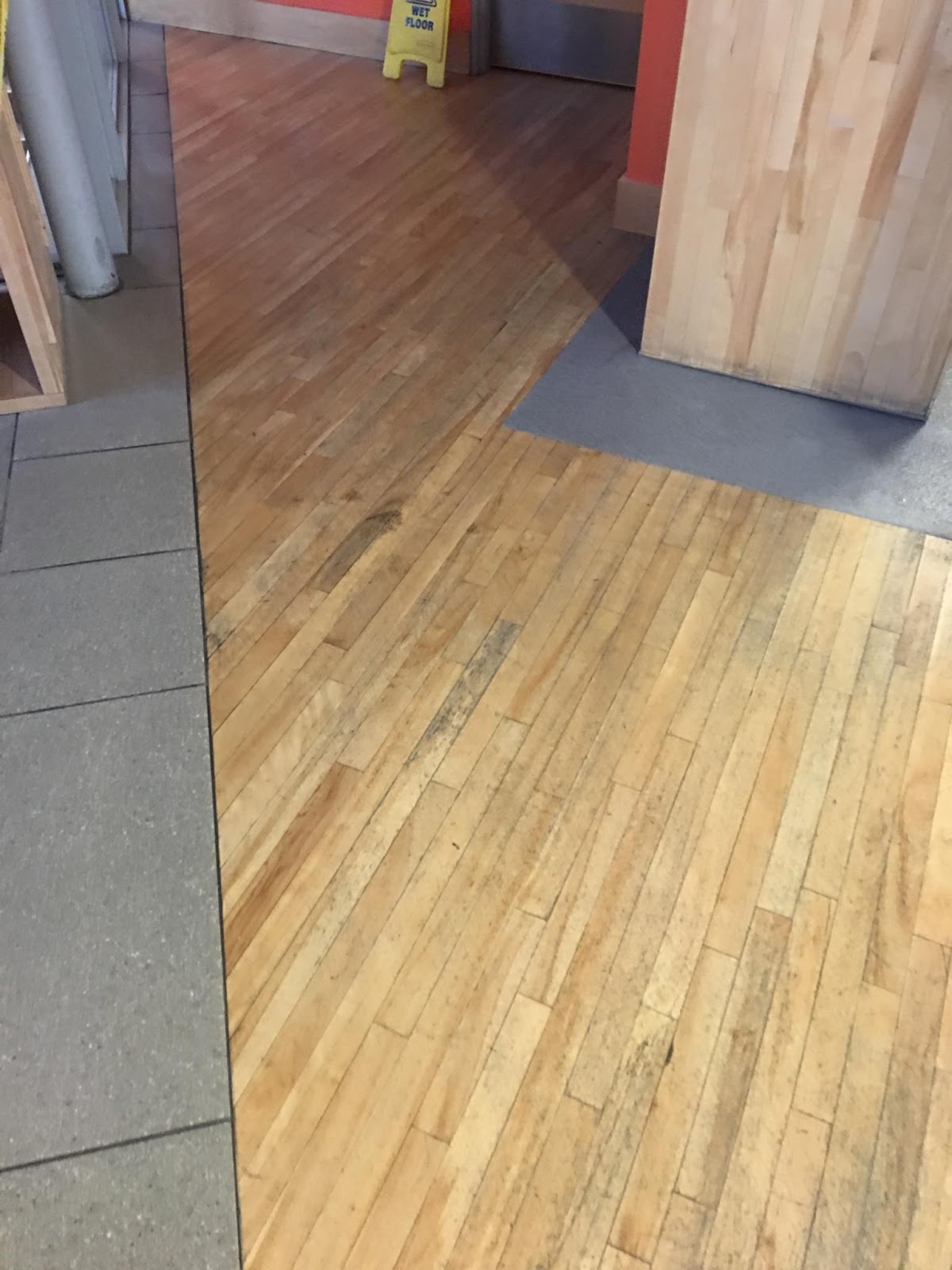 EverWood Flooring Project Profiles Yellow Birch Wood Floor Refinish at Stonyfield Farm Facility