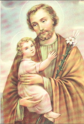 San José y el niño Jesús San José y el niño Jesús