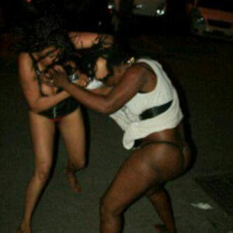 Girl Fights Nude